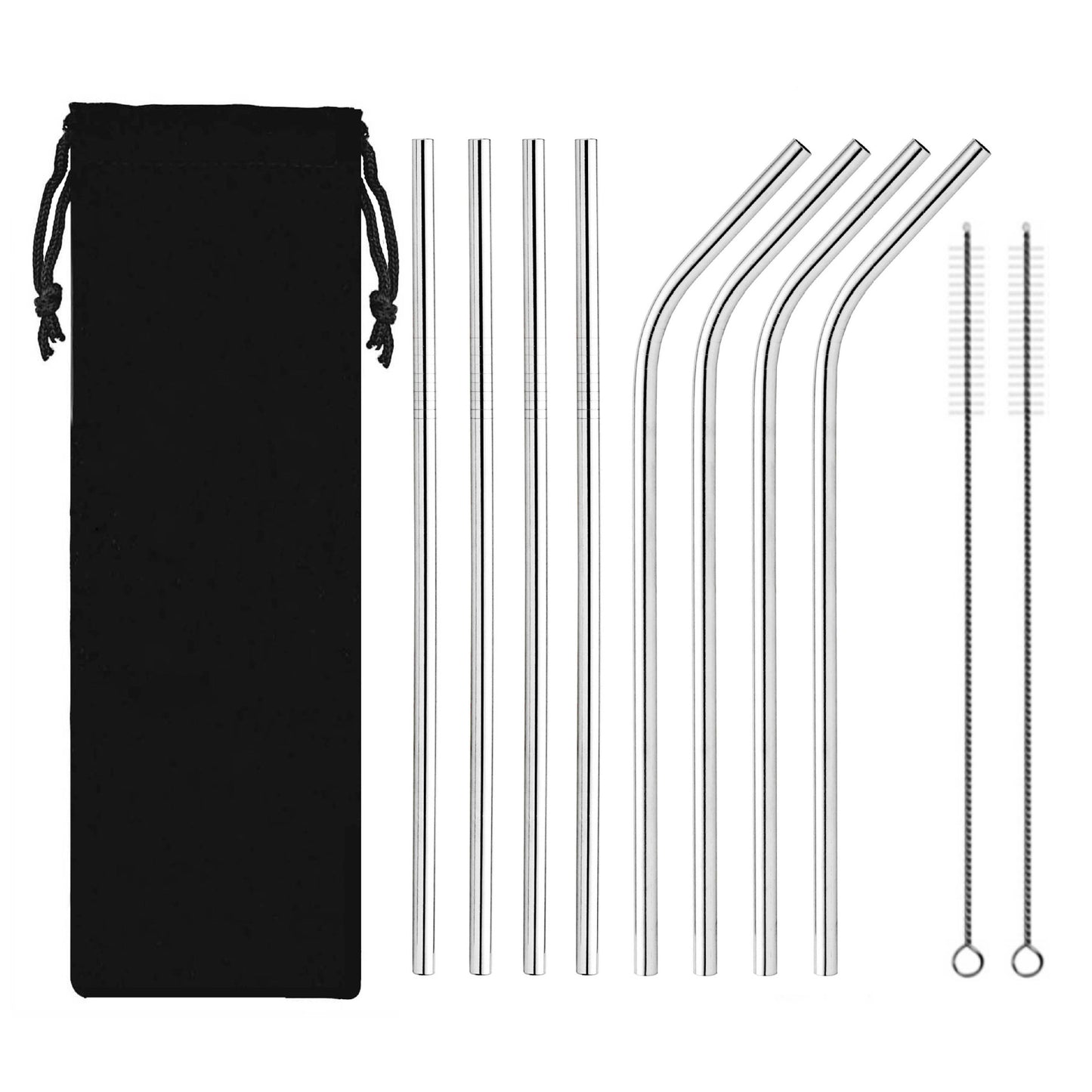 Food grade 304 stainless steel colored metal straw