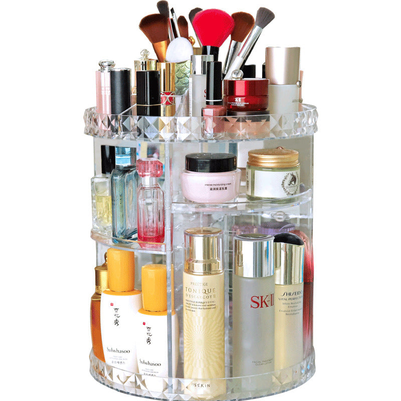 Cosmetics storage box - 360 rotation Acrylic box