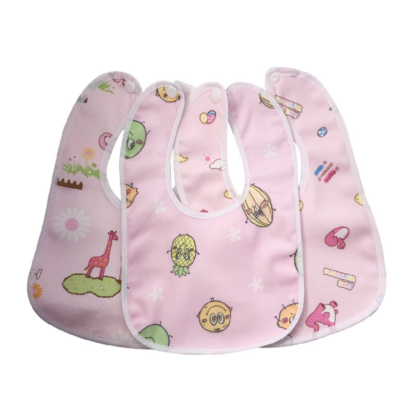 Waterproof children's bibs - super soft bibs - double layer baby bibs