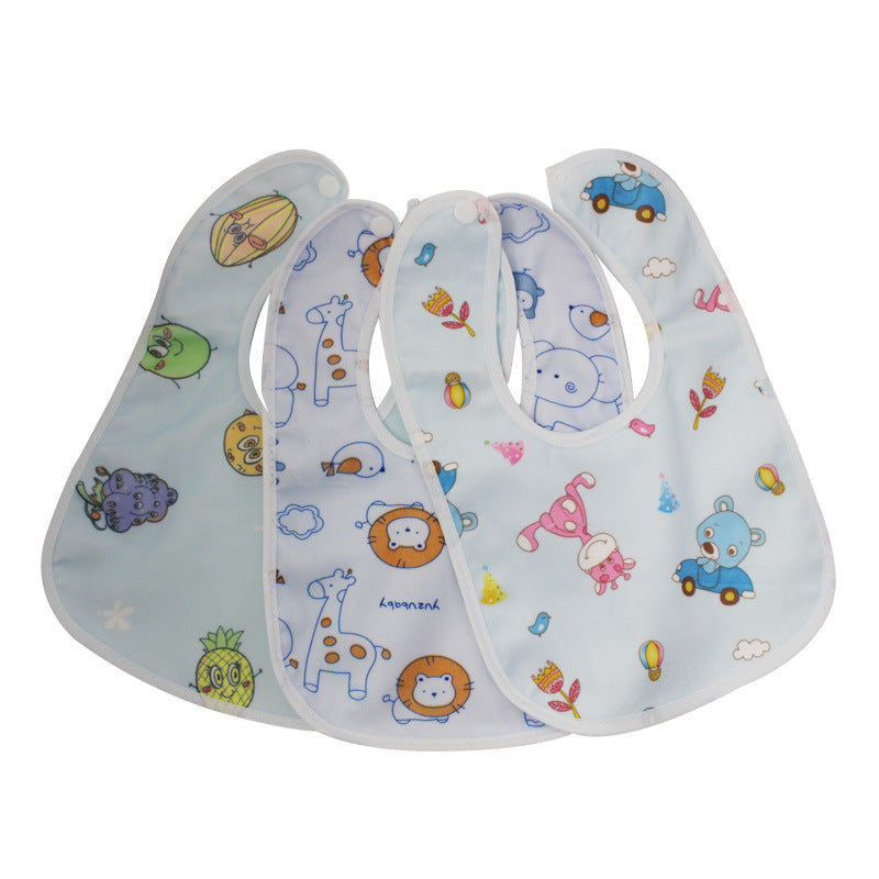 Waterproof children's bibs - super soft bibs - double layer baby bibs