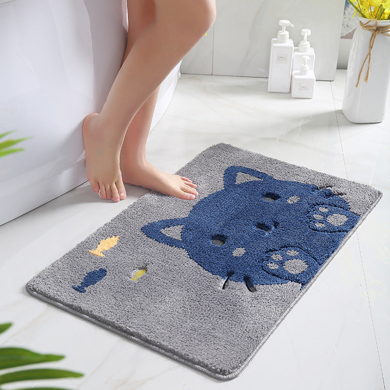 Cartoon Mat - Door, Bathroom, Bedroom