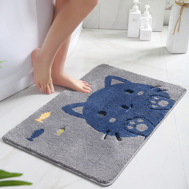 Cartoon Mat - Door, Bathroom, Bedroom