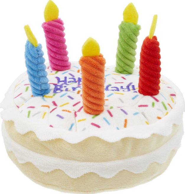 Dog Birthday Gift Toys - Birthday Cake