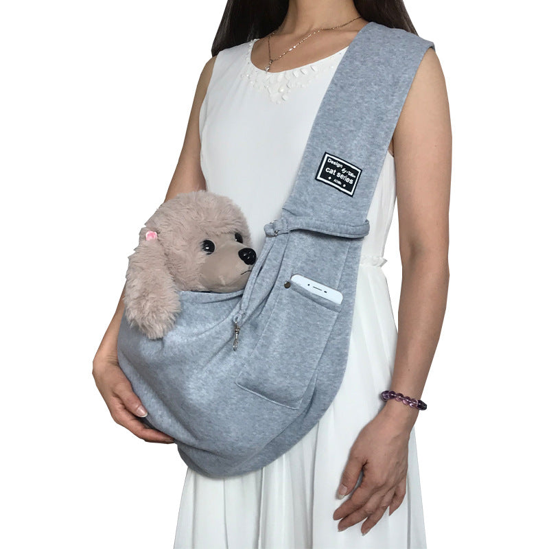 Cross-border pet backpack -- easy travel foldable double-sided Dog / Cat bag