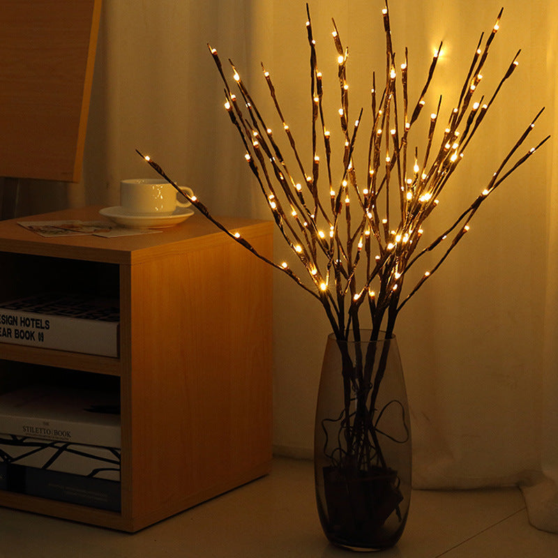 LED simulation tree branch flower light