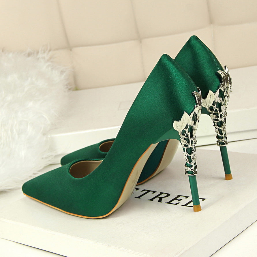 Women's Pointed Toe Heels Elegant Shoes