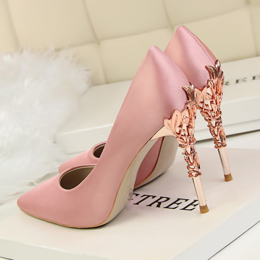 Women's Pointed Toe Heels Elegant Shoes