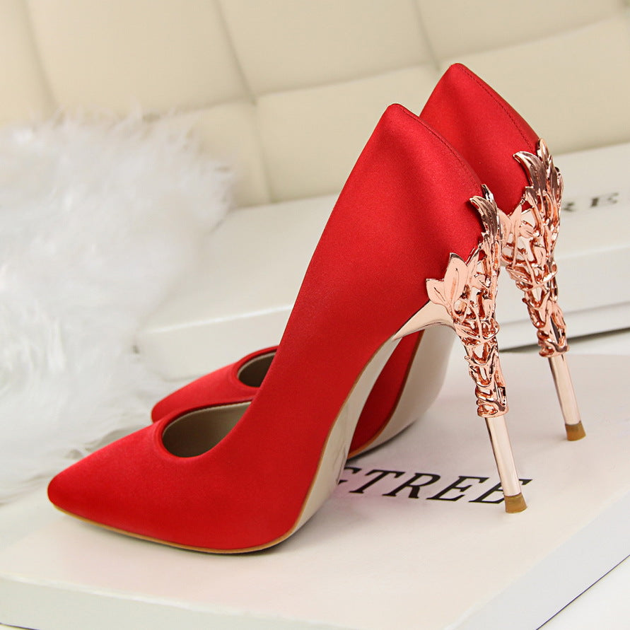 Women's Pointed Toe Heels Elegant Shoes