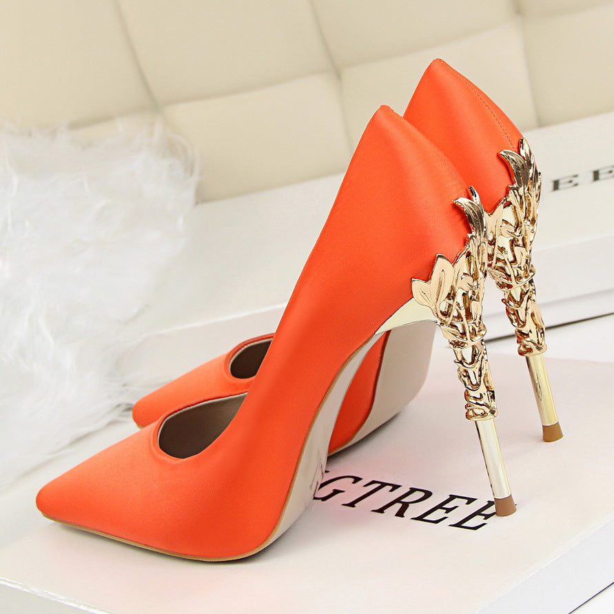 Women's Pointed Toe Heels Elegant Shoes