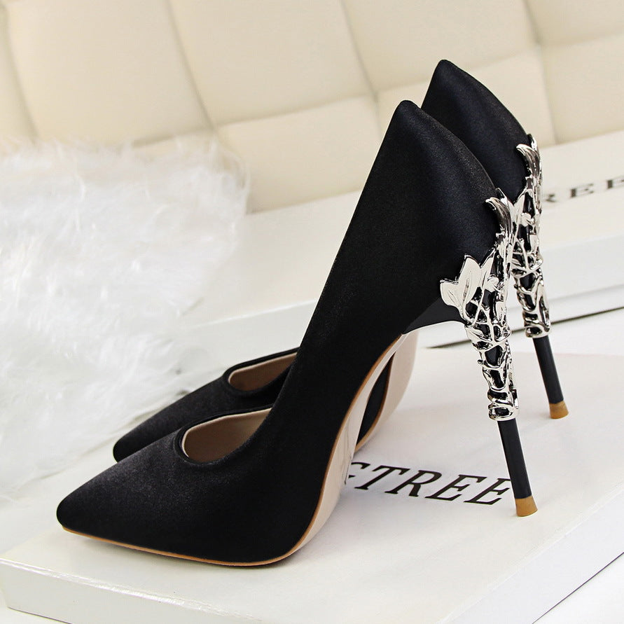 Women's Pointed Toe Heels Elegant Shoes