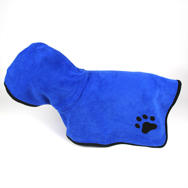 Pet super absorbent towel -- Dog bathrobe -- Cat bath towel