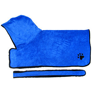 Pet super absorbent towel -- Dog bathrobe -- Cat bath towel