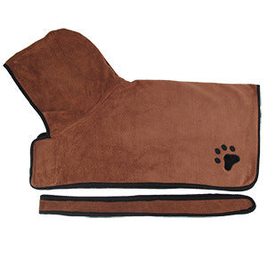 Pet super absorbent towel -- Dog bathrobe -- Cat bath towel