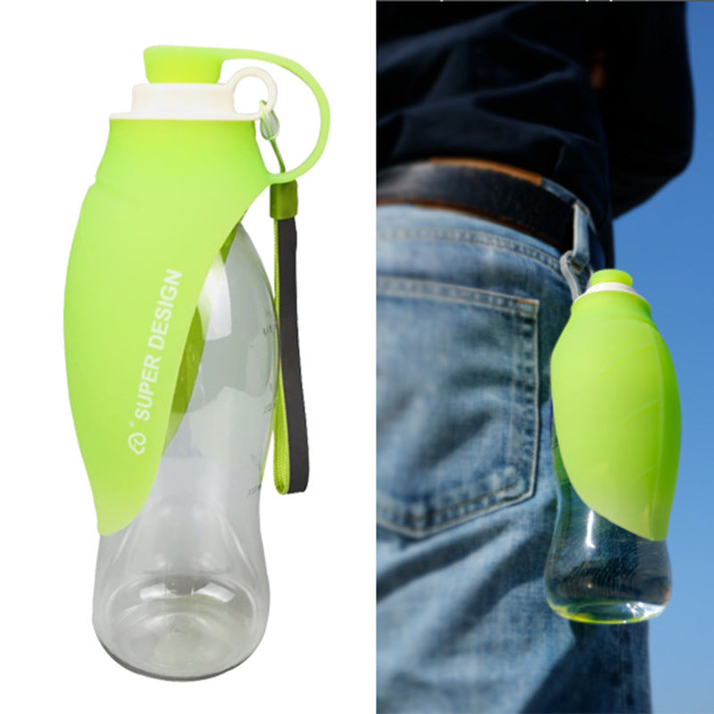 Pet dog cup - outdoor feeding water - drinker portable bottle