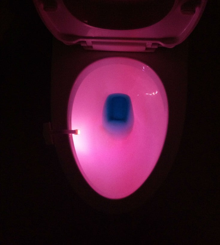 Toilet hanging induction light -- Creative hot LED night light -- 8 Color