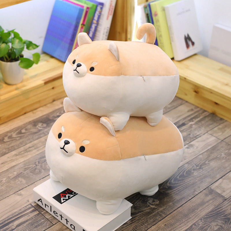 Cute - Soft - Big Fat Shiba Pillow - Sleeping Plush Pillow Doll