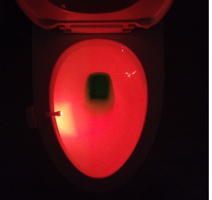 Toilet hanging induction light -- Creative hot LED night light -- 8 Color