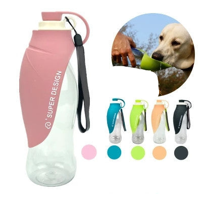 Pet dog cup - outdoor feeding water - drinker portable bottle