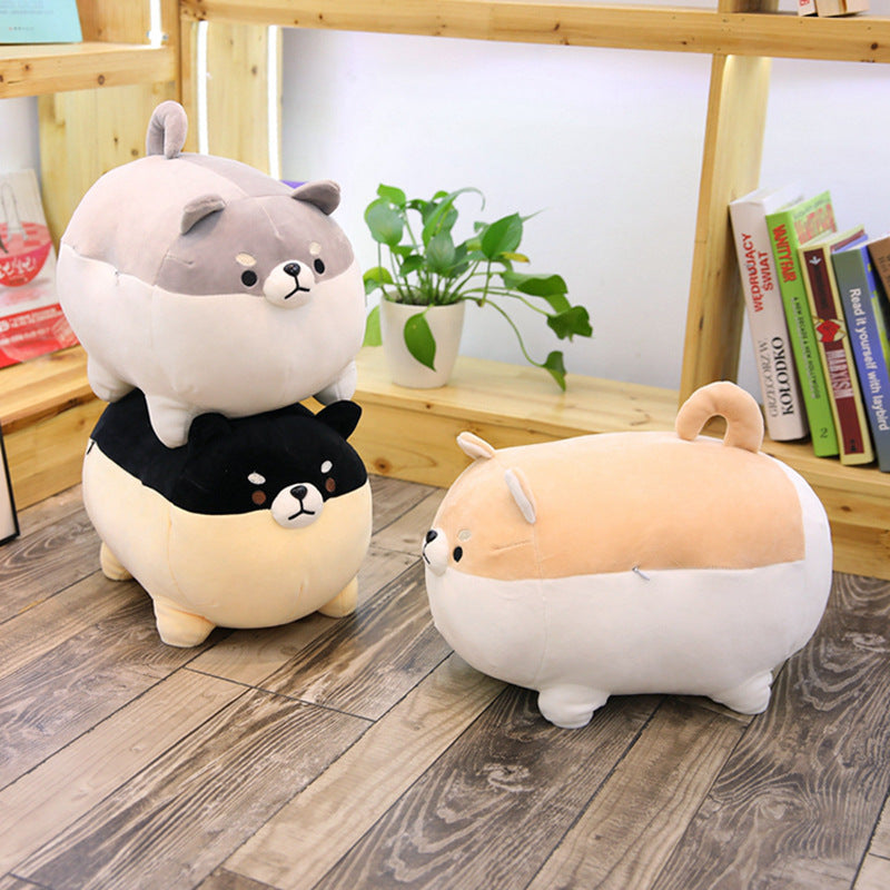 Cute - Soft - Big Fat Shiba Pillow - Sleeping Plush Pillow Doll