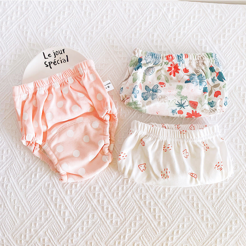 Baby training pants - 6 layers of gauze diaper pocket