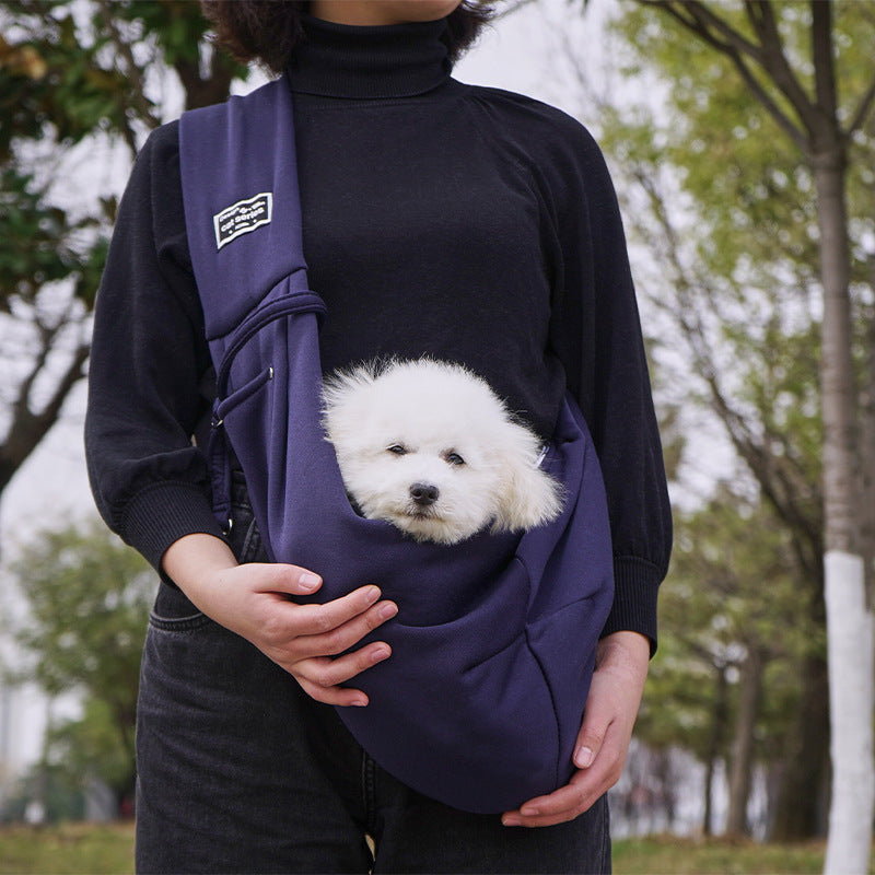 Cross-border pet backpack -- easy travel foldable double-sided Dog / Cat bag