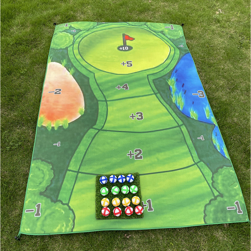 The Casual Golf Game Set -- Hitting Mat Game Mat
