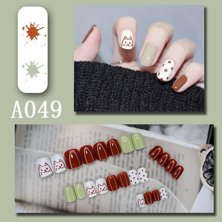 Fake nails - wearable nails art - Pretty