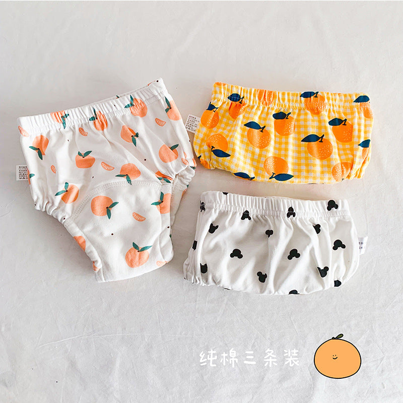Baby training pants - 6 layers of gauze diaper pocket