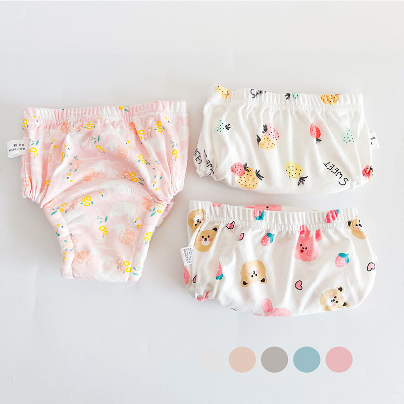 Baby training pants - 6 layers of gauze diaper pocket