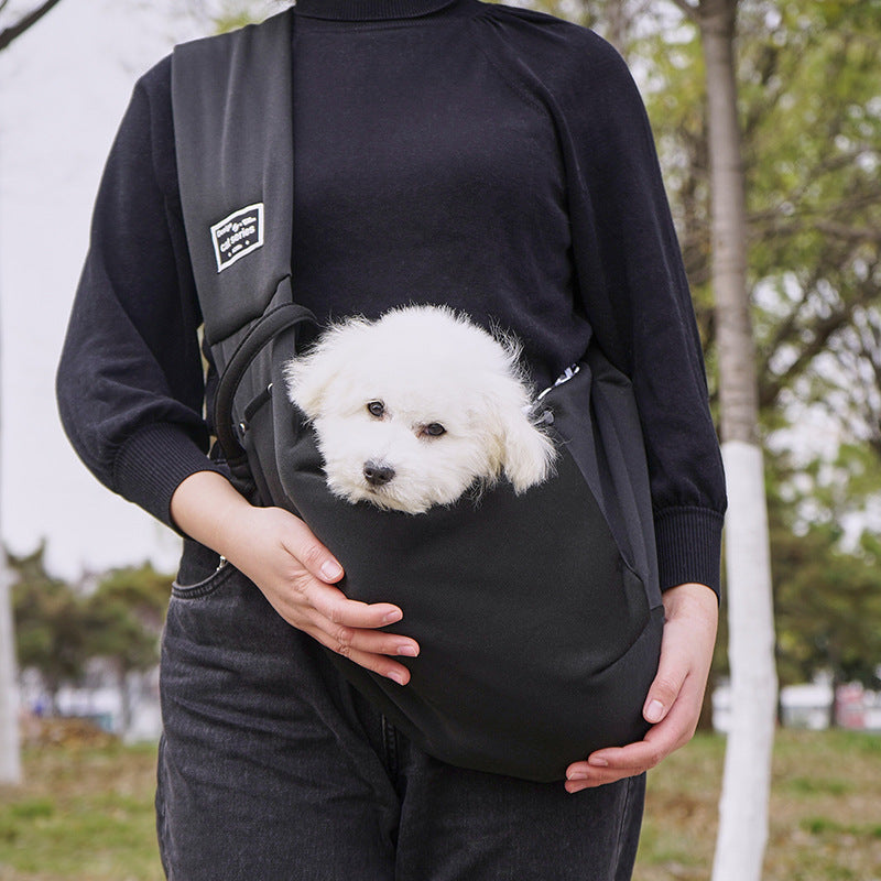 Cross-border pet backpack -- easy travel foldable double-sided Dog / Cat bag