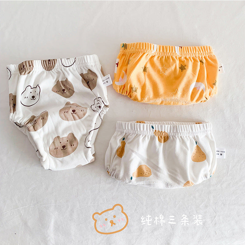 Baby training pants - 6 layers of gauze diaper pocket