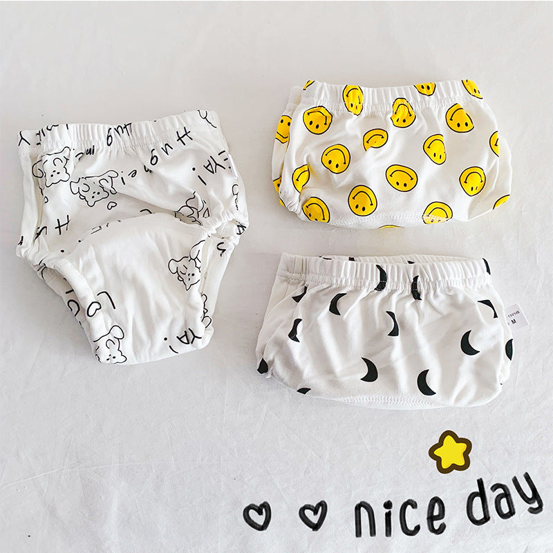 Baby training pants - 6 layers of gauze diaper pocket