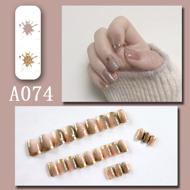 Fake nails - wearable nails art - Pretty