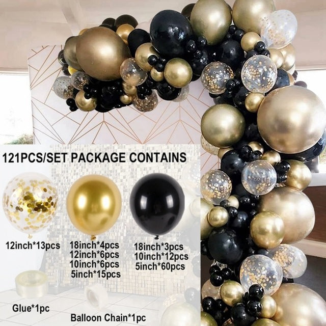 Balloon Chain - Suit - Birthday - Wedding - Graduation - Christmas - Baby Shower - Decoration