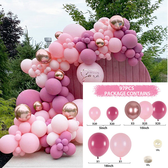 Balloon Chain - Suit - Birthday - Wedding - Graduation - Christmas - Baby Shower - Decoration