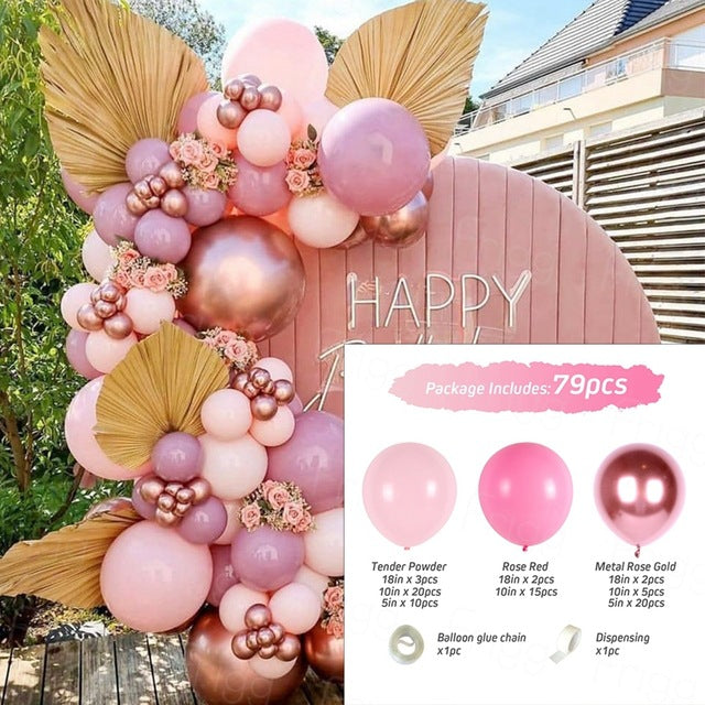 Balloon Chain - Suit - Birthday - Wedding - Graduation - Christmas - Baby Shower - Decoration