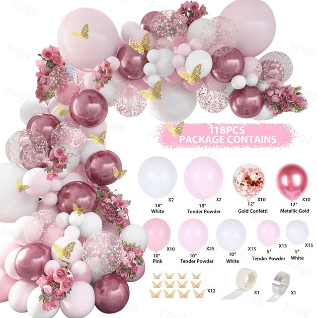 Balloon Chain - Suit - Birthday - Wedding - Graduation - Christmas - Baby Shower - Decoration