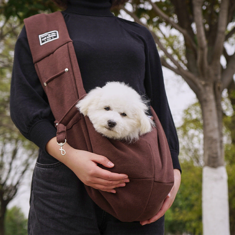 Cross-border pet backpack -- easy travel foldable double-sided Dog / Cat bag