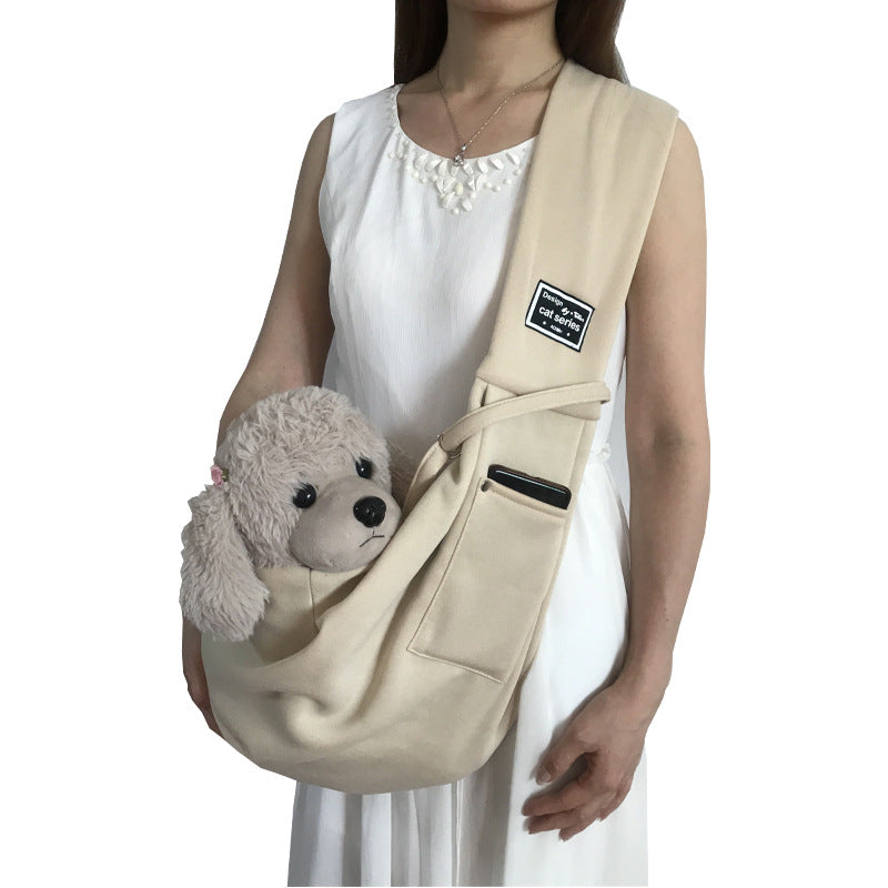 Cross-border pet backpack -- easy travel foldable double-sided Dog / Cat bag