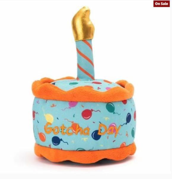 Dog Birthday Gift Toys - Birthday Cake
