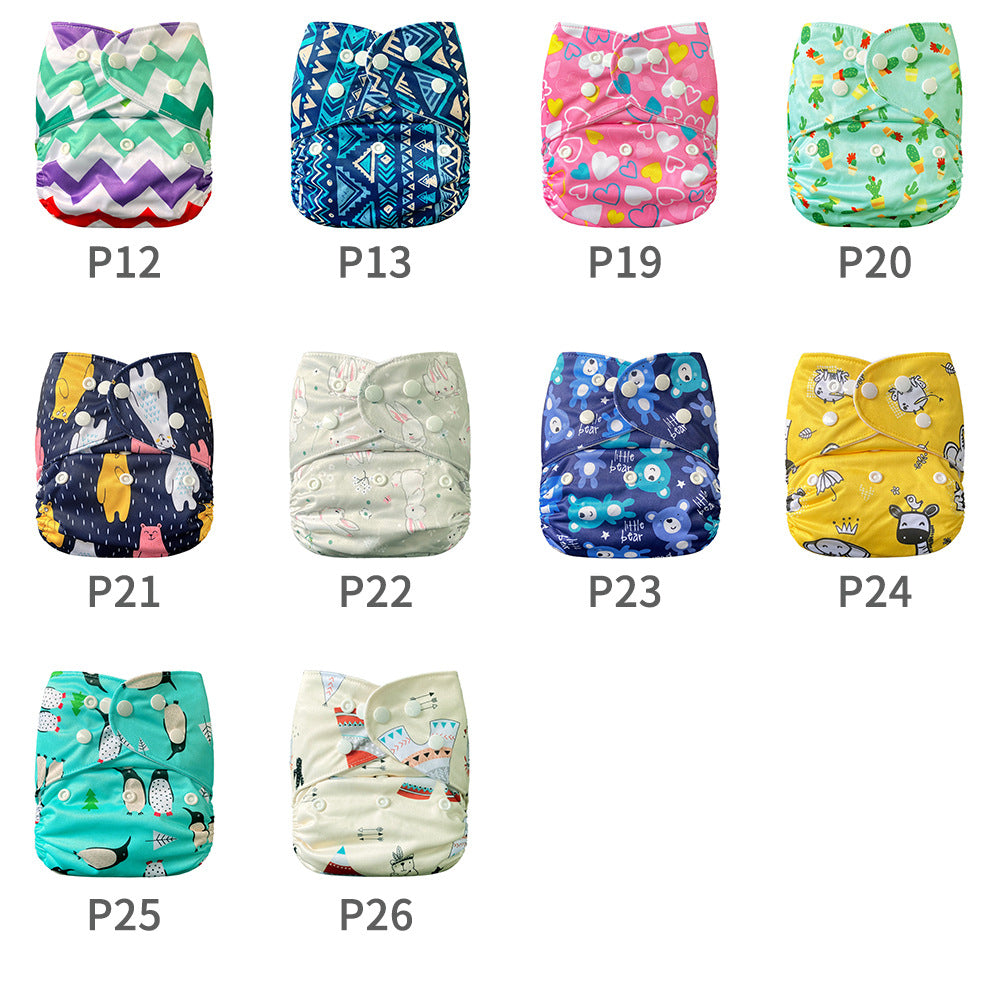Baby cloth diapers - washable diapers pants pocket