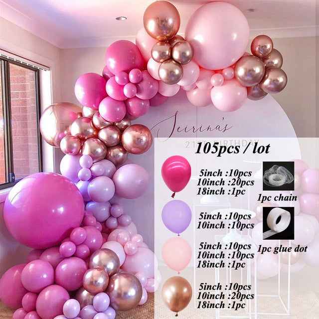 Balloon Chain - Suit - Birthday - Wedding - Graduation - Christmas - Baby Shower - Decoration