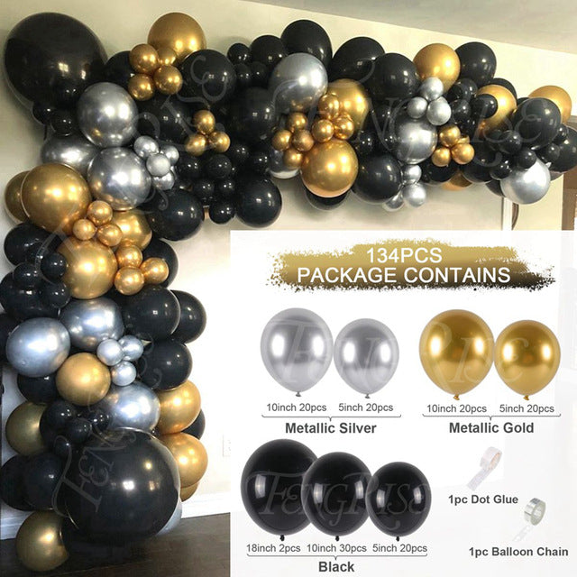 Balloon Chain - Suit - Birthday - Wedding - Graduation - Christmas - Baby Shower - Decoration