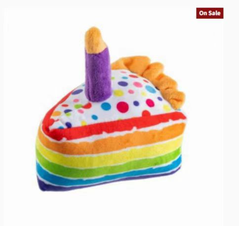 Dog Birthday Gift Toys - Birthday Cake