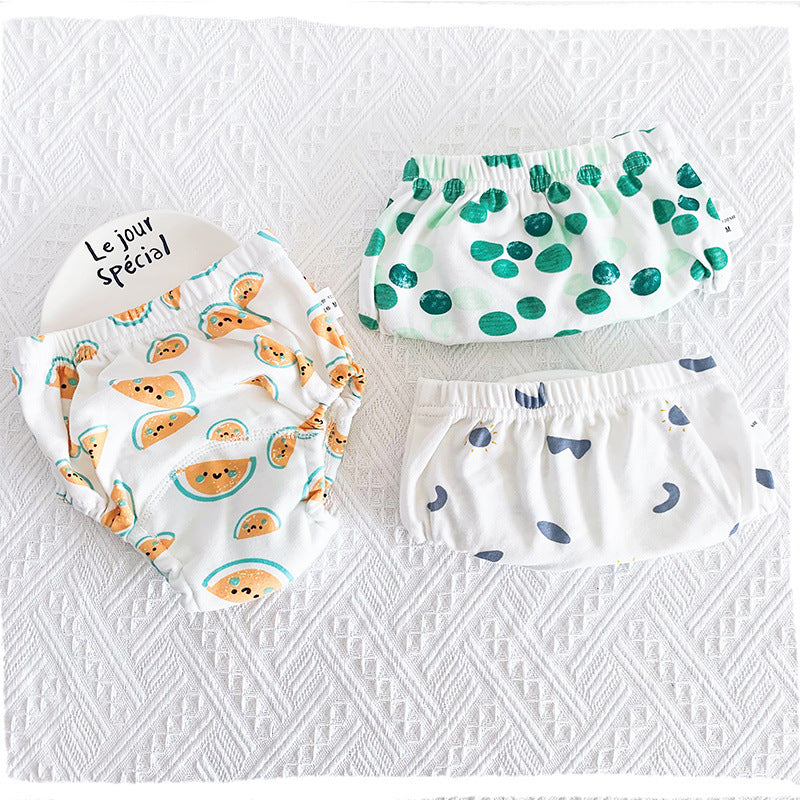 Baby training pants - 6 layers of gauze diaper pocket