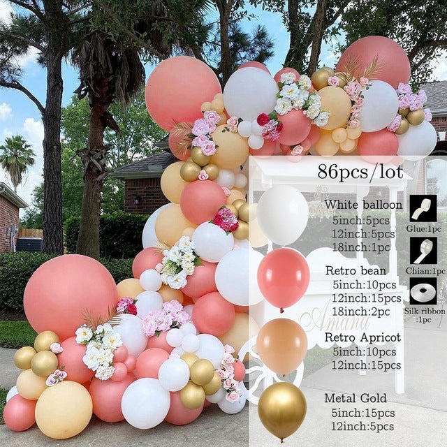 Balloon Chain - Suit - Birthday - Wedding - Graduation - Christmas - Baby Shower - Decoration