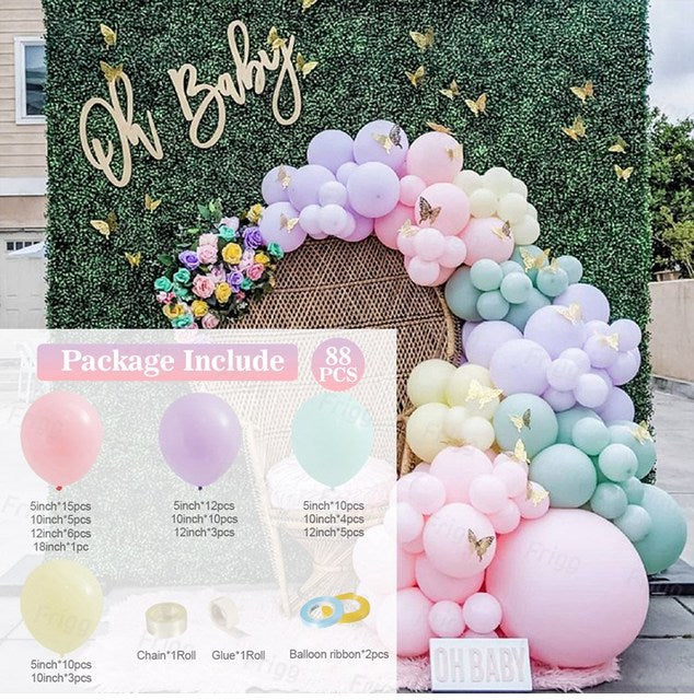 Balloon Chain - Suit - Birthday - Wedding - Graduation - Christmas - Baby Shower - Decoration