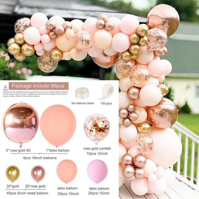 Balloon Chain - Suit - Birthday - Wedding - Graduation - Christmas - Baby Shower - Decoration