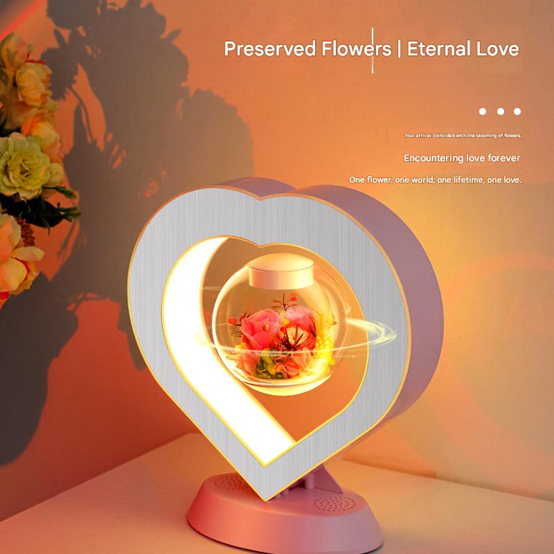 Magnetic Levitation - Eternal Flower Lantern -- Valentine's Day / Birthday / Mother's Day / Anniversary Day