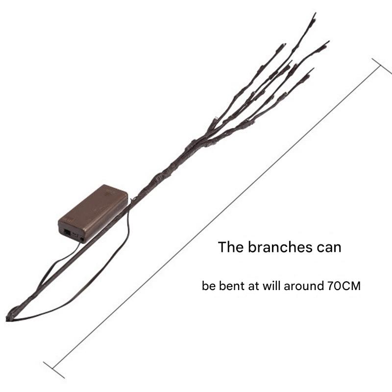LED simulation tree branch flower light